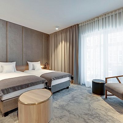 Классический двухместный номер с 2 отдельными кроватями