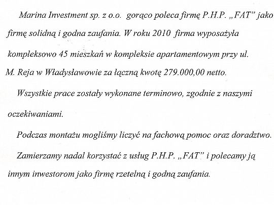 Марина Инвестмент